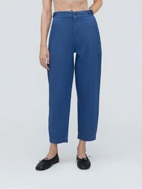 Everlane Barrel Fatigue Pant blue size 10